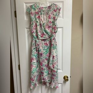 A New Day Sleveless Floral Dress